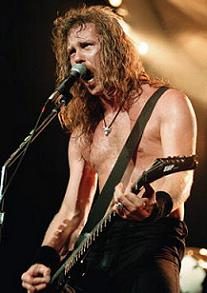 James Hetfield v devadesátých letech